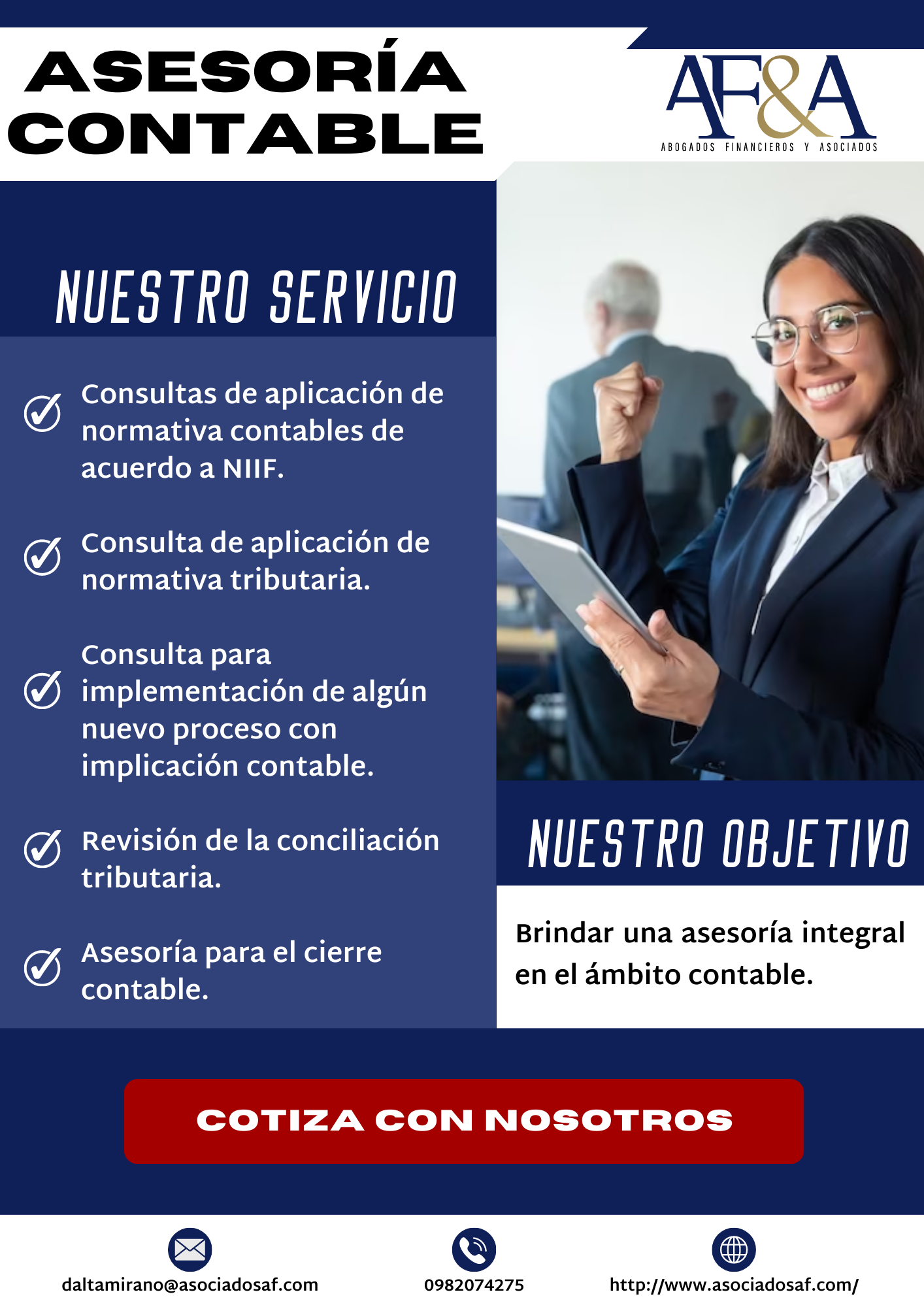 Servicios Y AsesorÍa Contable Y Tributaria Abogados Financieros Y